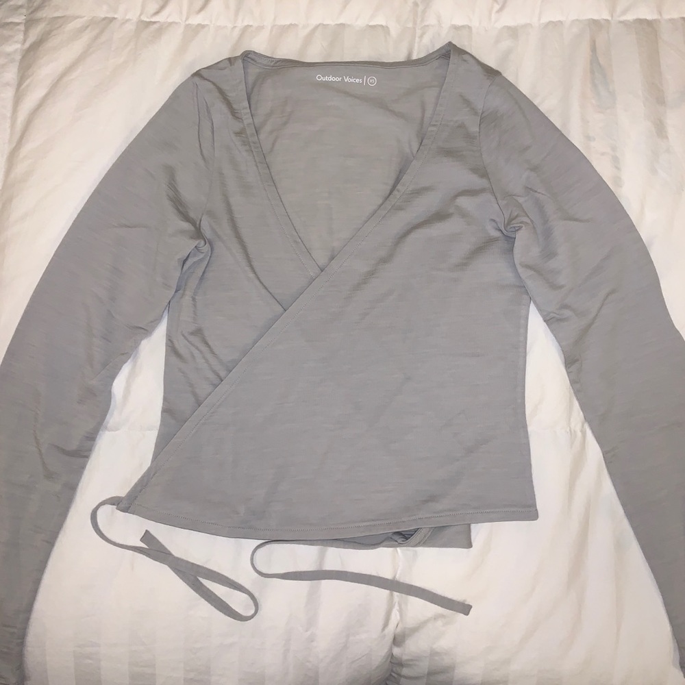 Outdoor Voices Wrap Top
